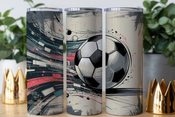 Abstract Sport Ball Tumbler Wraps Graphics Review
