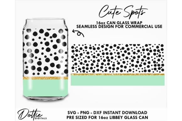 Dalmatian Spots Tumbler Wraps Graphics Review