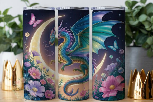Enchanted Dragon Forest 20oz Tumbler Graphics Review