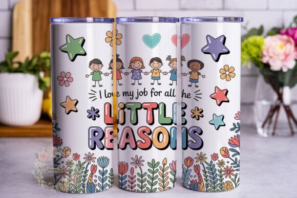Teacher Appreciation 20oz Tumbler Graphics Tumbler Wraps
